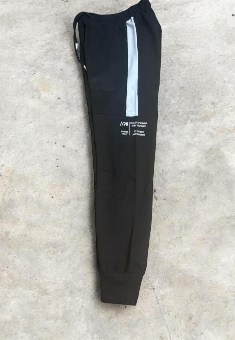 Pantaloni de sport barbat ,culoare negru,Engros